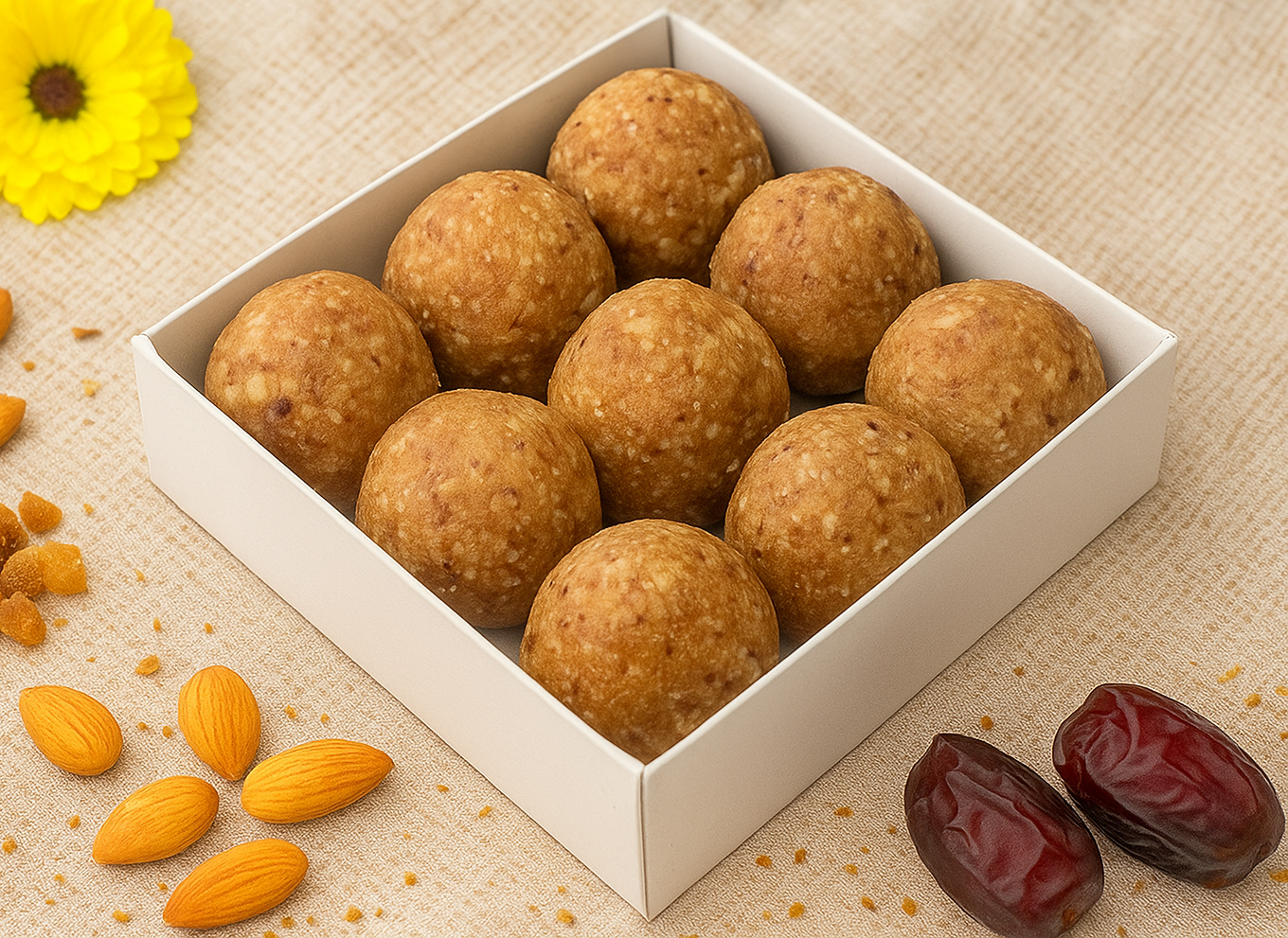 Almonds Laddu